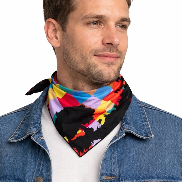 JC de Castelbajac Other - Multicolor Bandana for Men designed by JC de Castelbajac